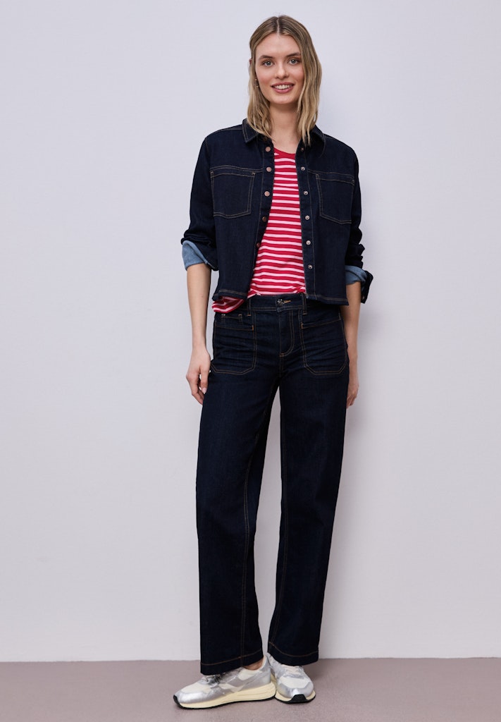 Street One Damen T-Shirts  Salsa Red