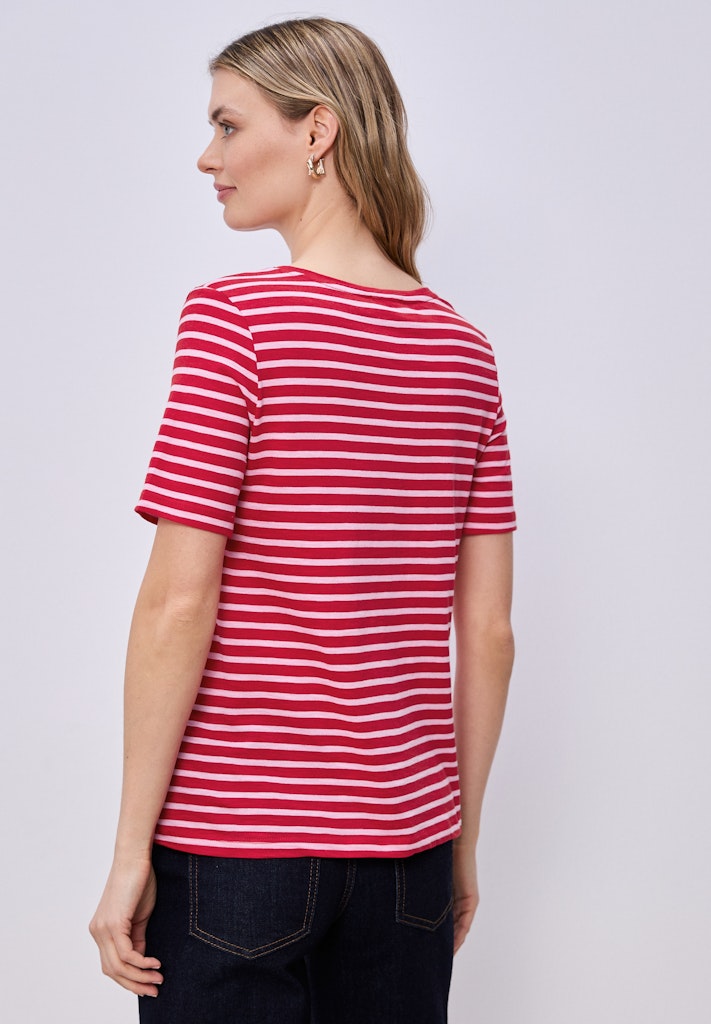 Street One Damen T-Shirts  Salsa Red