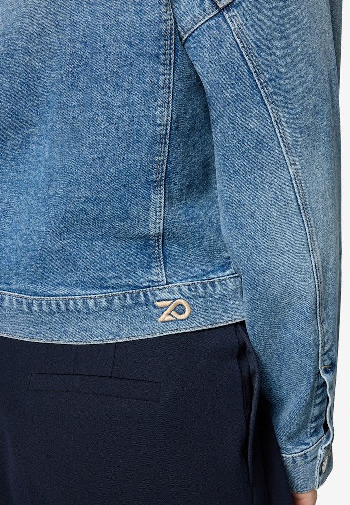 Zero Damen Blazer Middle Blue Den