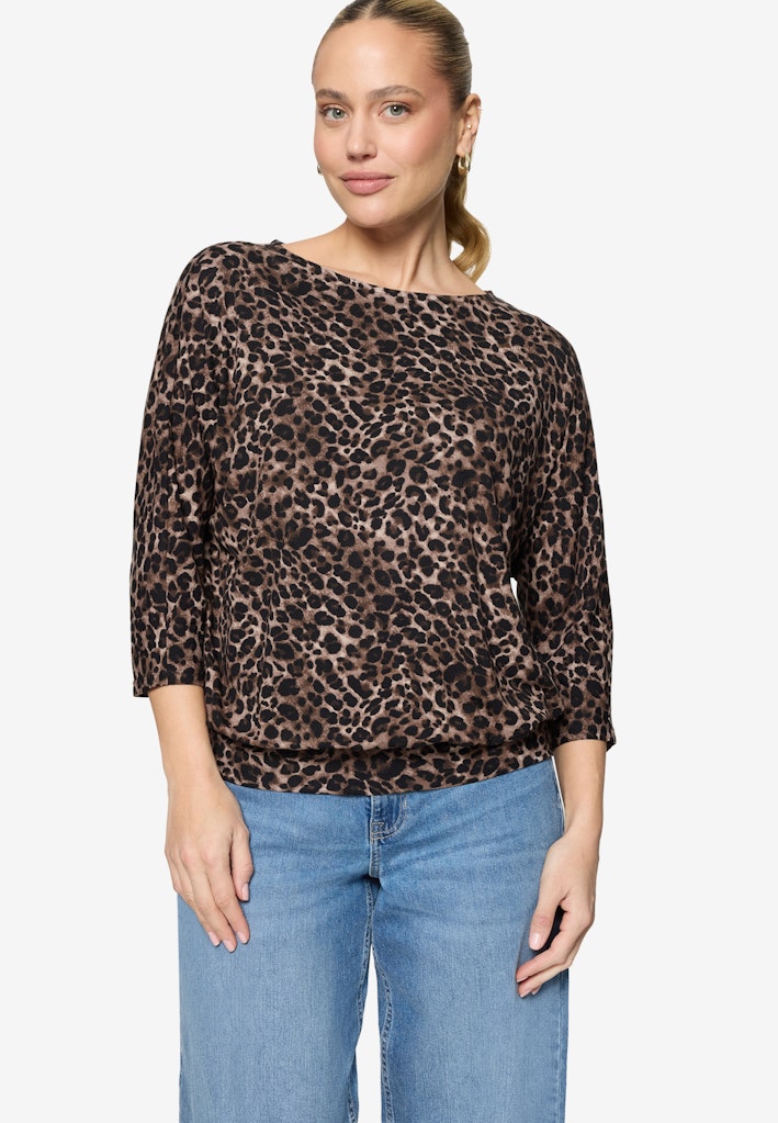 Zero Damen T-Shirts Beige/Black