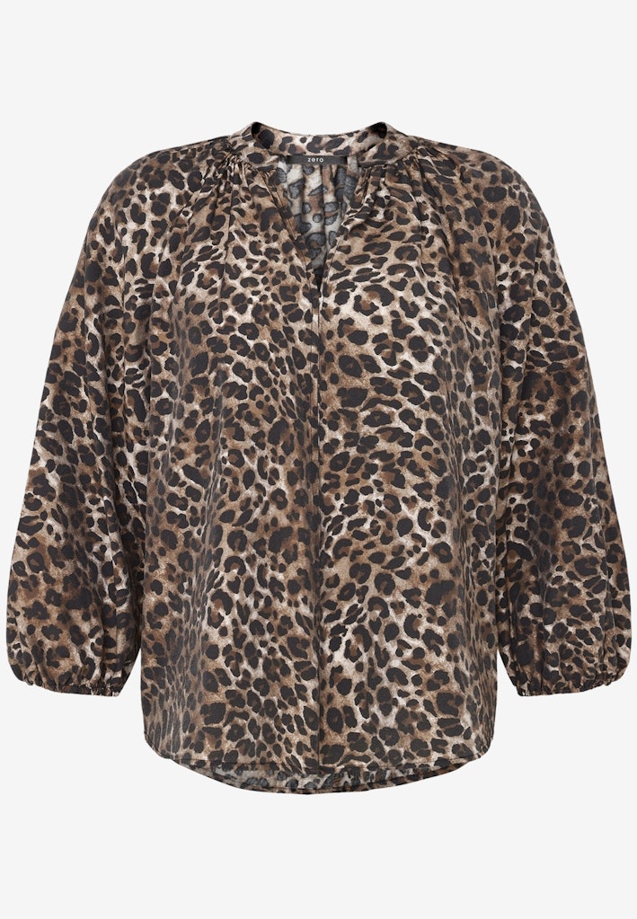 Zero Damen Blusen Beige/Black