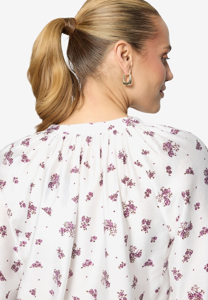 Zero Damen Blusen Cream/Pink