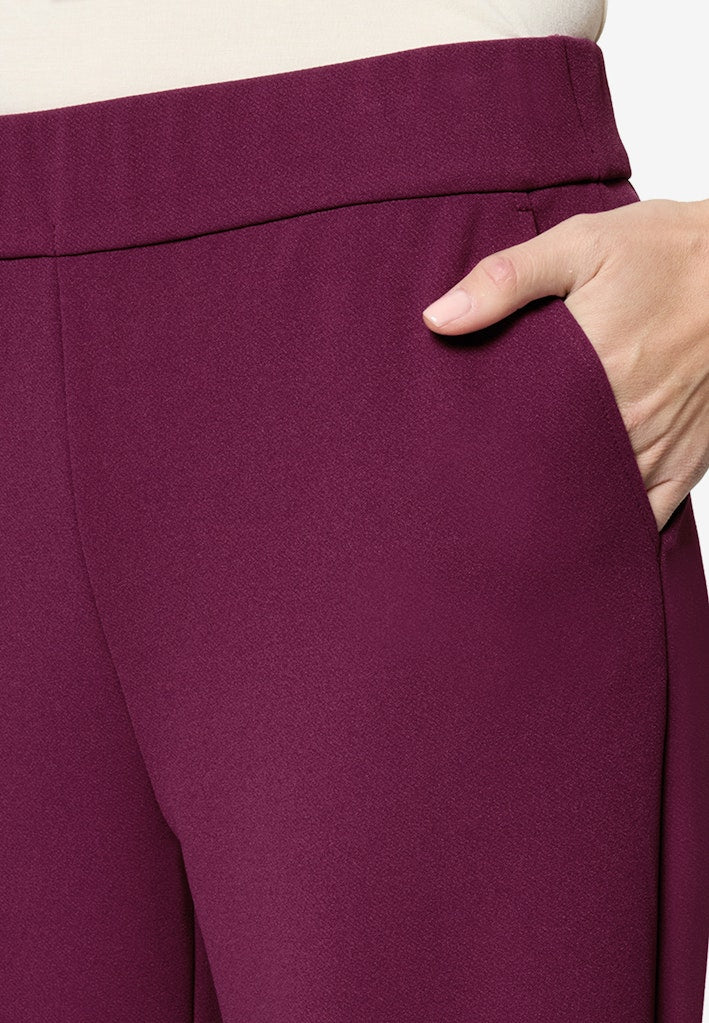 Zero Damen Hosen Magenta Purple