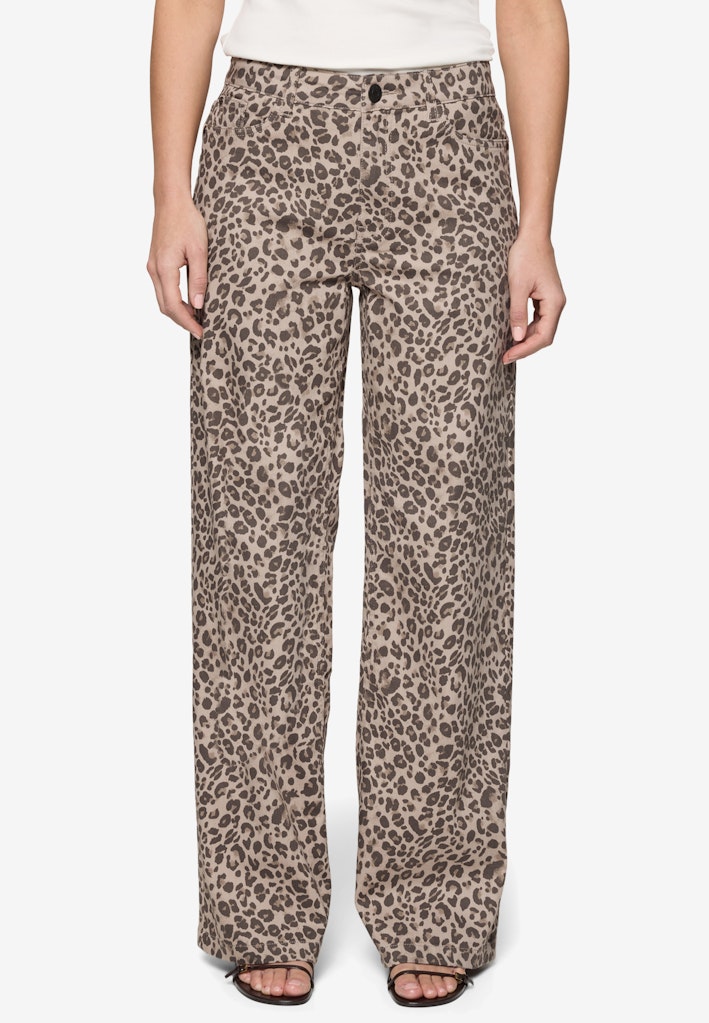 Zero Damen Jeans Beige/Brown