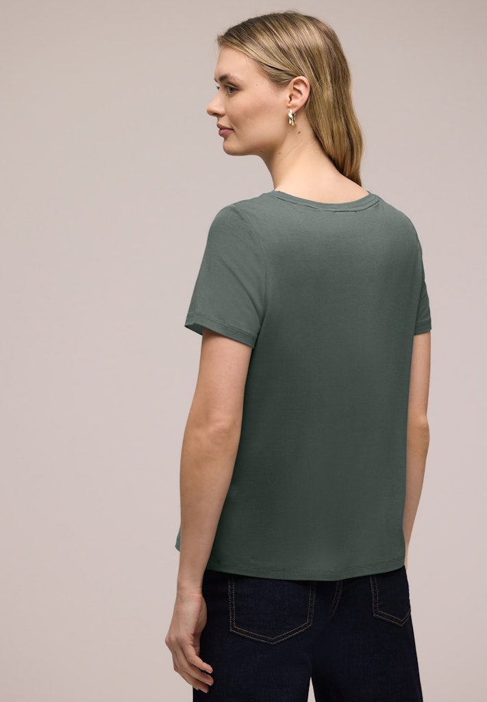 Street One Damen T-Shirts Cilantro