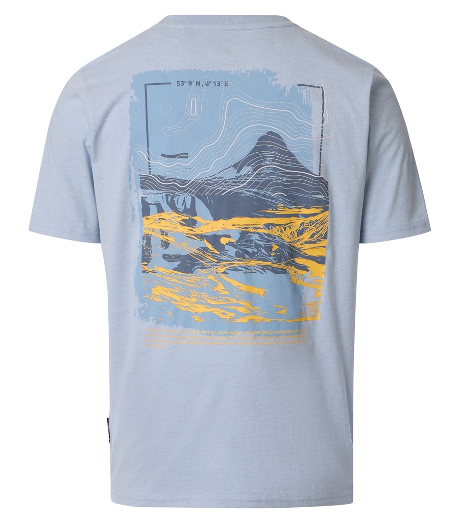 Casa Moda Herren T-Shirts kurz  Blau
