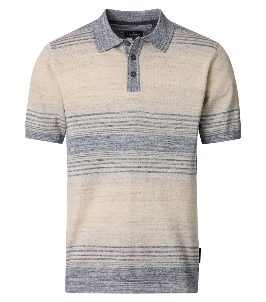 Casa Moda Herren Polo-Shirts  Beige