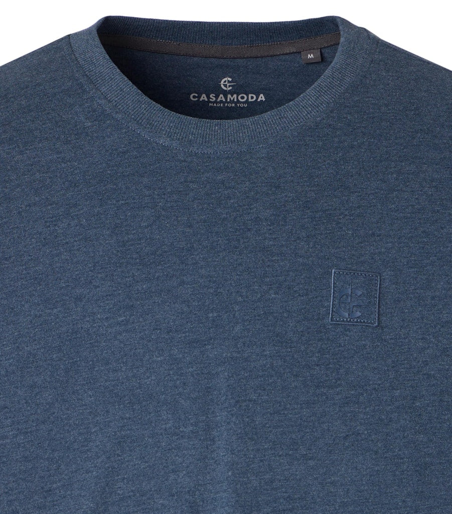 Casa Moda Herren T-Shirts kurz  Blau