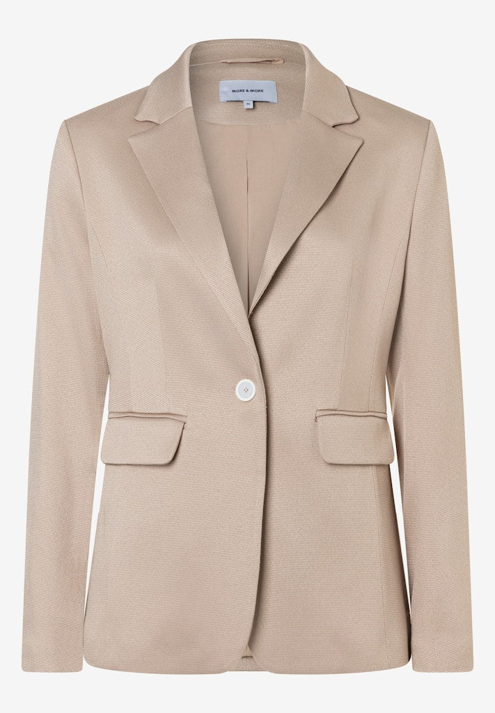 More & More Damen Blazer  Powder Bei