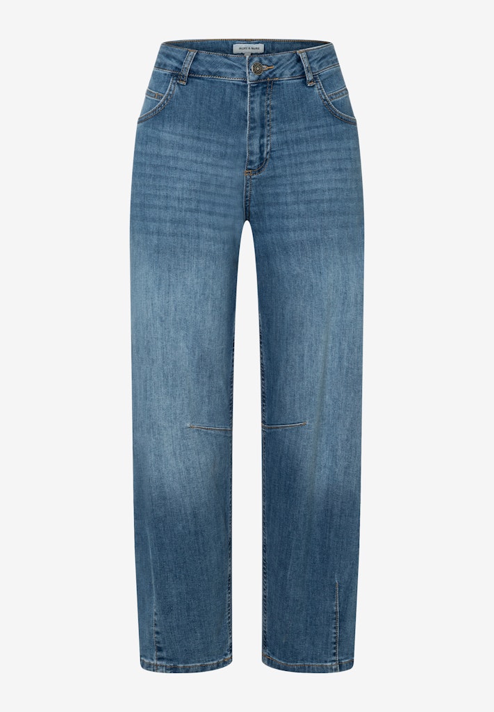 More & More Damen Jeans  Middle Blu
