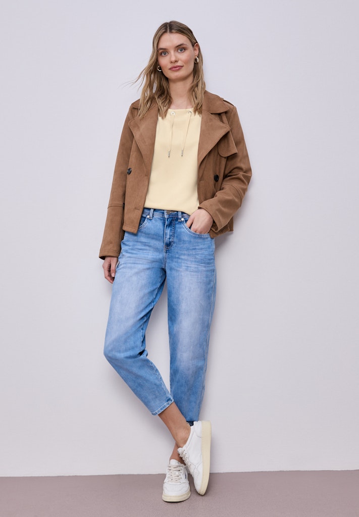 Street One Damen T-Shirts  Smoke Bei