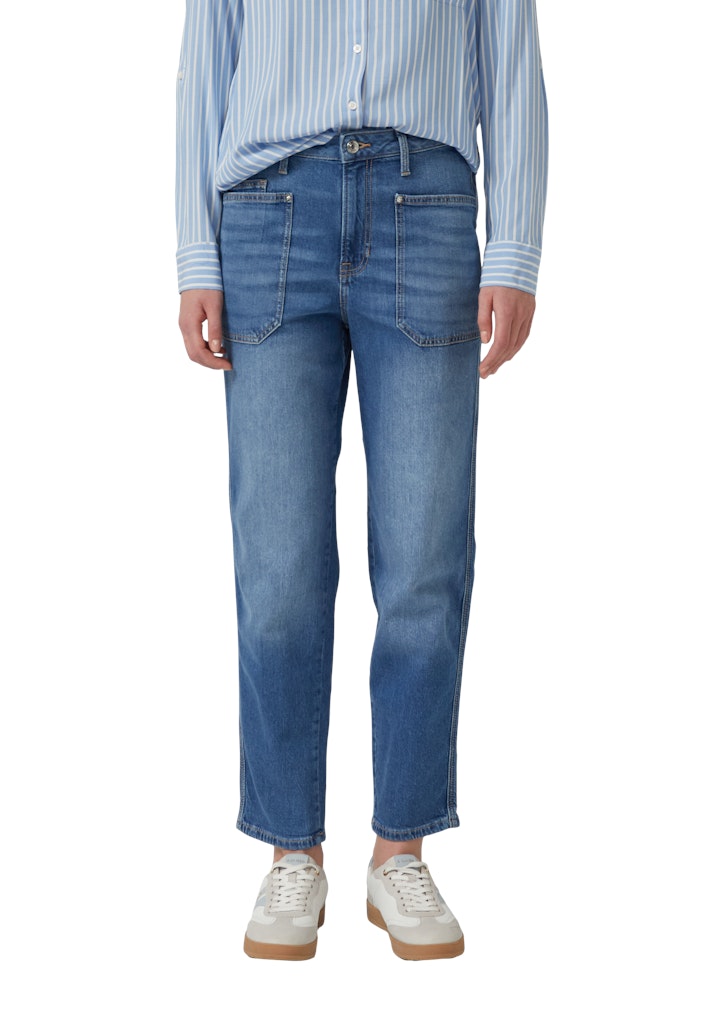 S. Oliver red Damen Jeans Blue