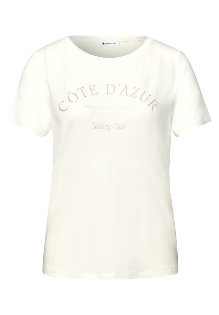 Street One Damen T-Shirts  Off White
