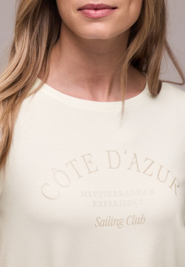 Street One Damen T-Shirts Off White