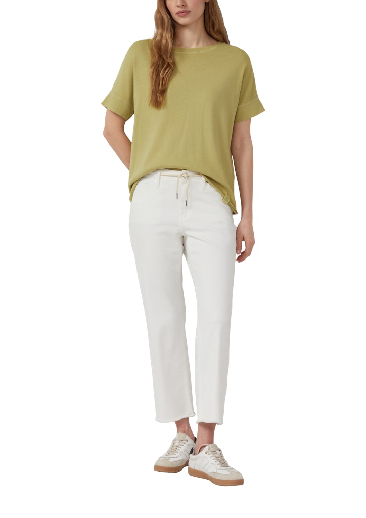 S. Oliver red Damen Jeans White