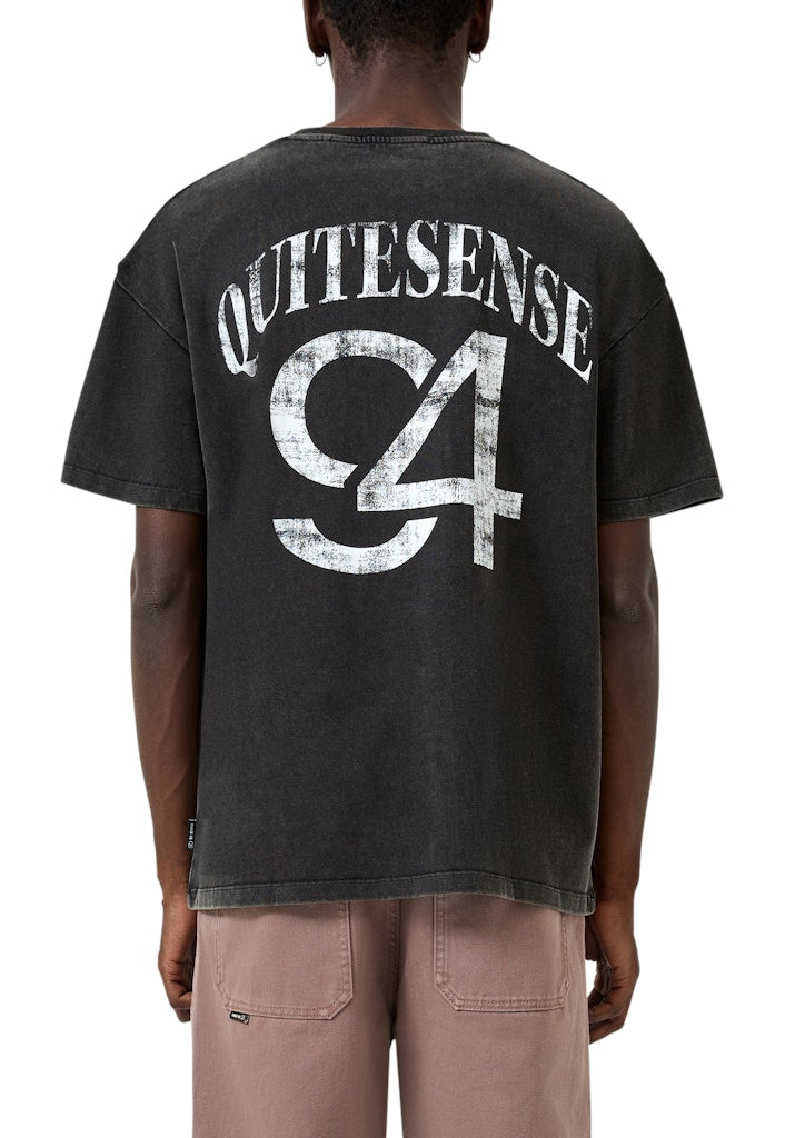 QS by S.Oliver Herren T-Shirts kurz Grey/Black