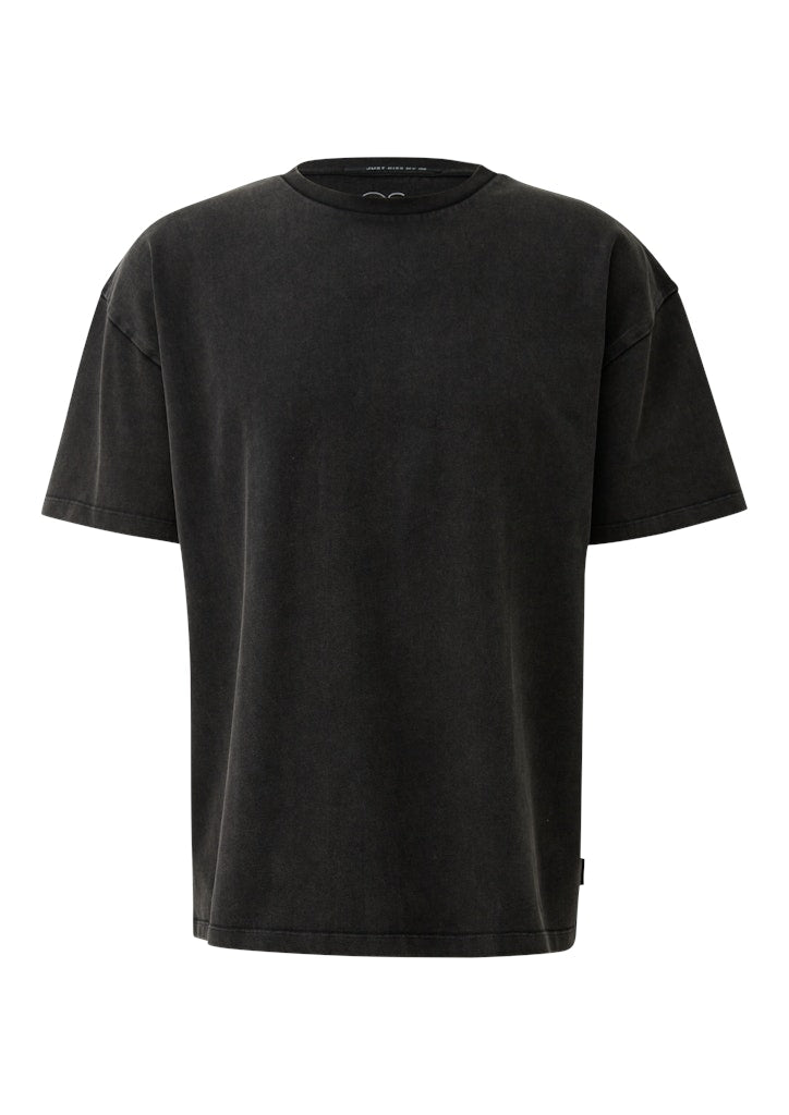 QS by S.Oliver Herren T-Shirts kurz Grey/Black