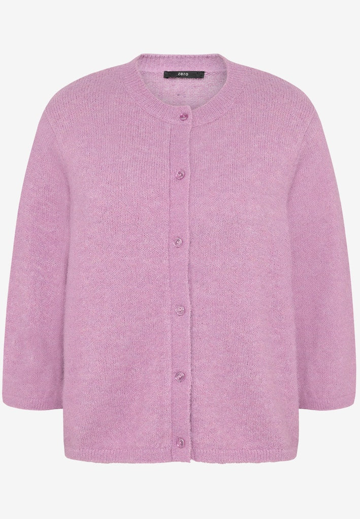 Zero Damen Strickjacken Lilac Melange