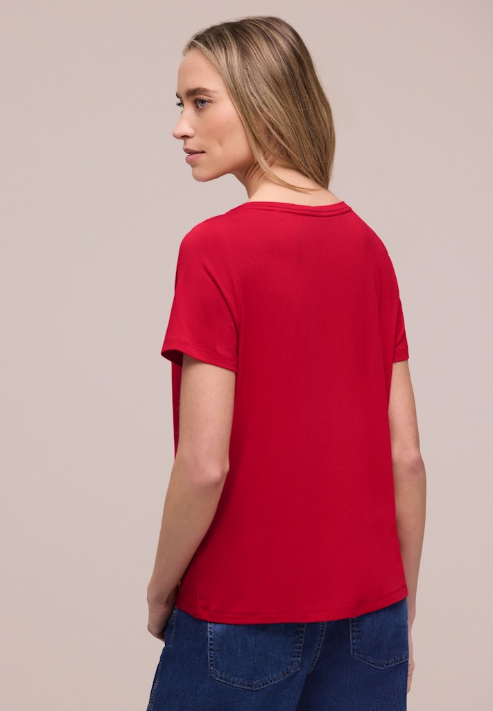 Street One Damen T-Shirts Salsa Red