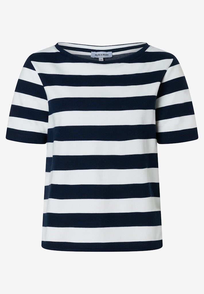 More & More Damen T-Shirts  Marine Off