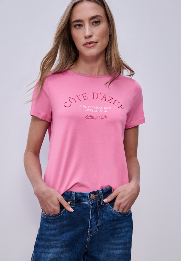 Street One Damen T-Shirts Ibis Rose