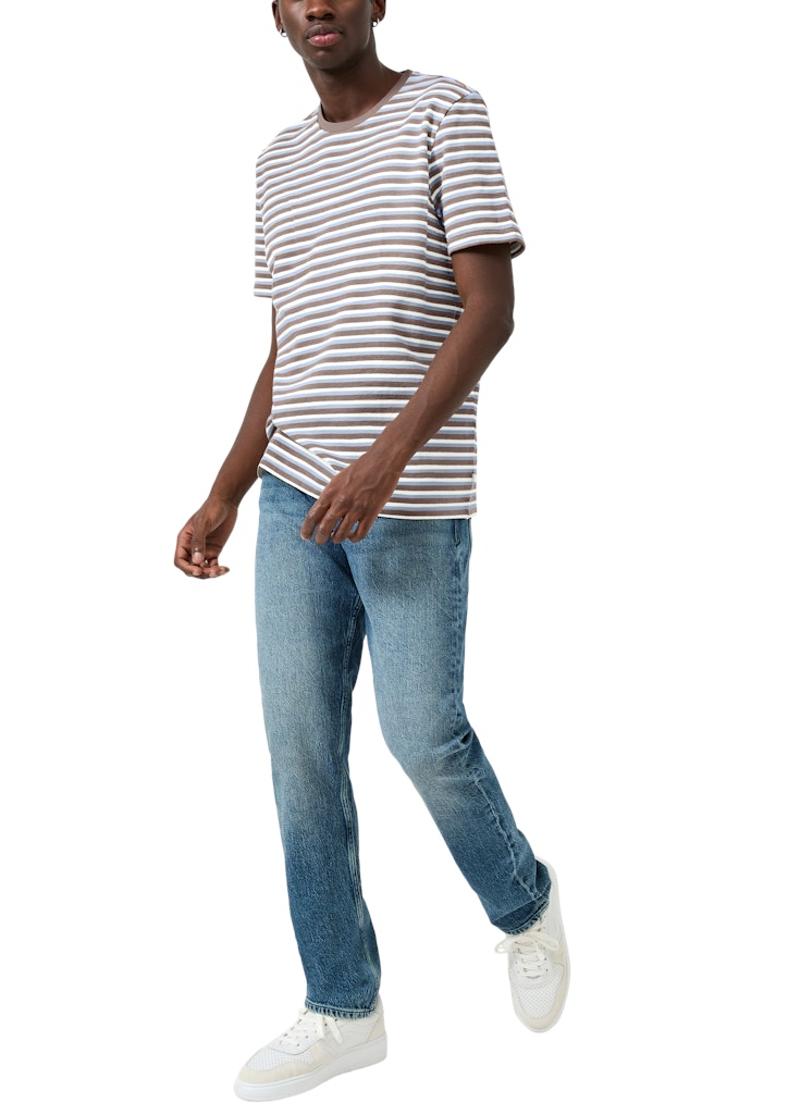 QS by S.Oliver Herren T-Shirts kurz Blue