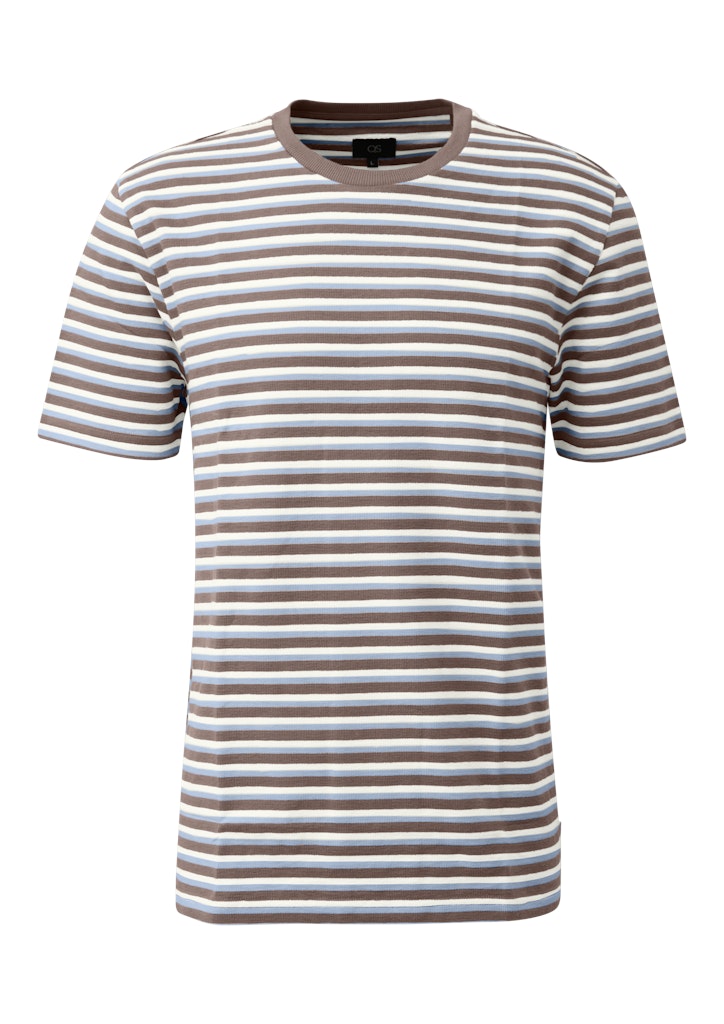 QS by S.Oliver Herren T-Shirts kurz Blue
