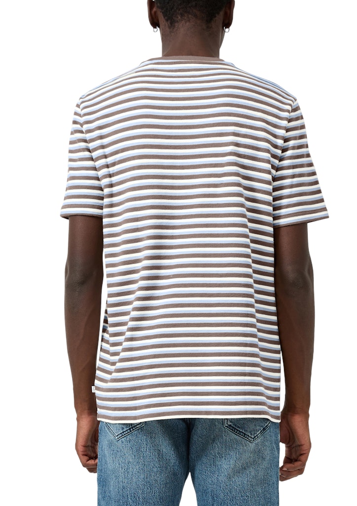 QS by S.Oliver Herren T-Shirts kurz Blue