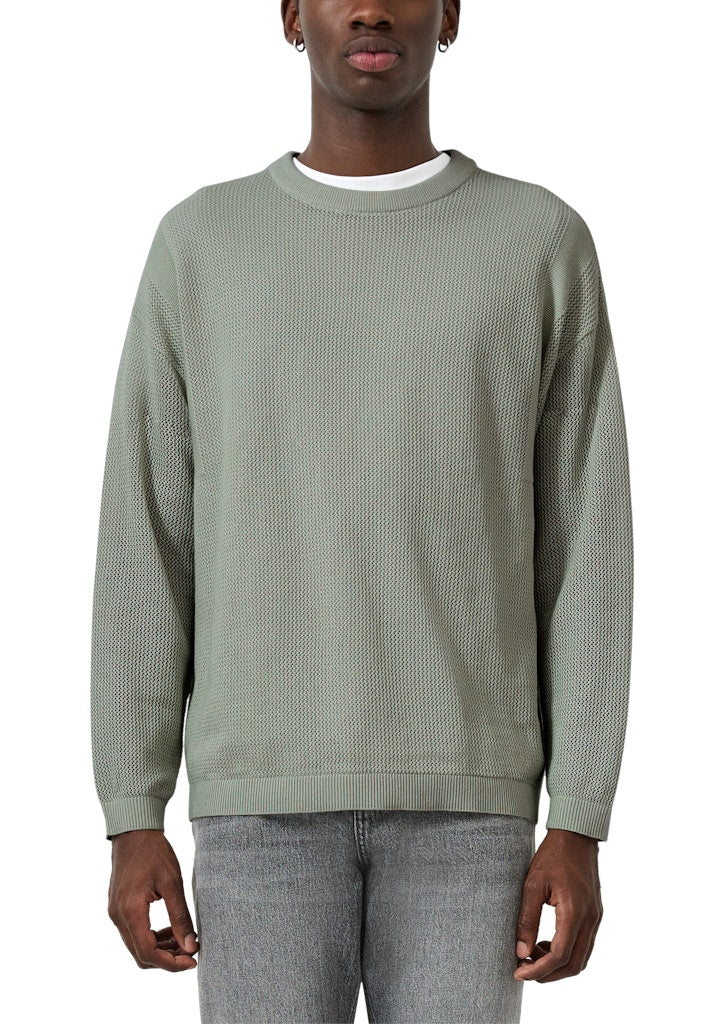QS by S.Oliver Herren Pullover Blue Green