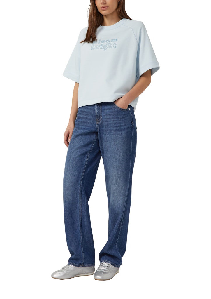 S. Oliver red Damen Sweatshirts Blue