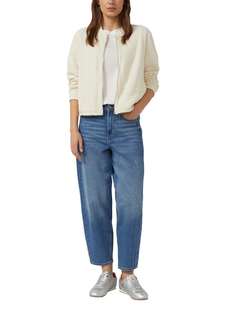 S. Oliver red Damen Sweatjacken Brown