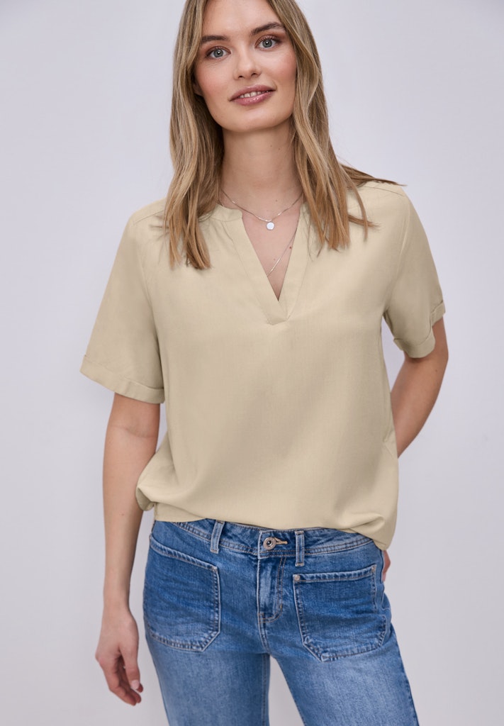 Street One Damen Blusen Cotton Be