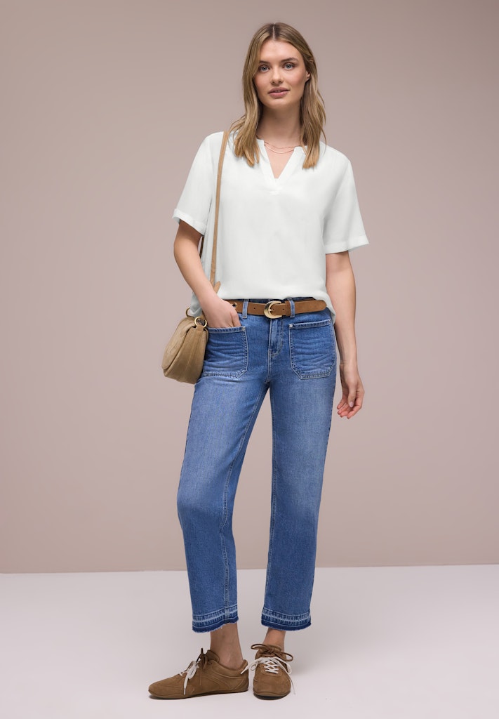 Street One Damen Blusen  Off White