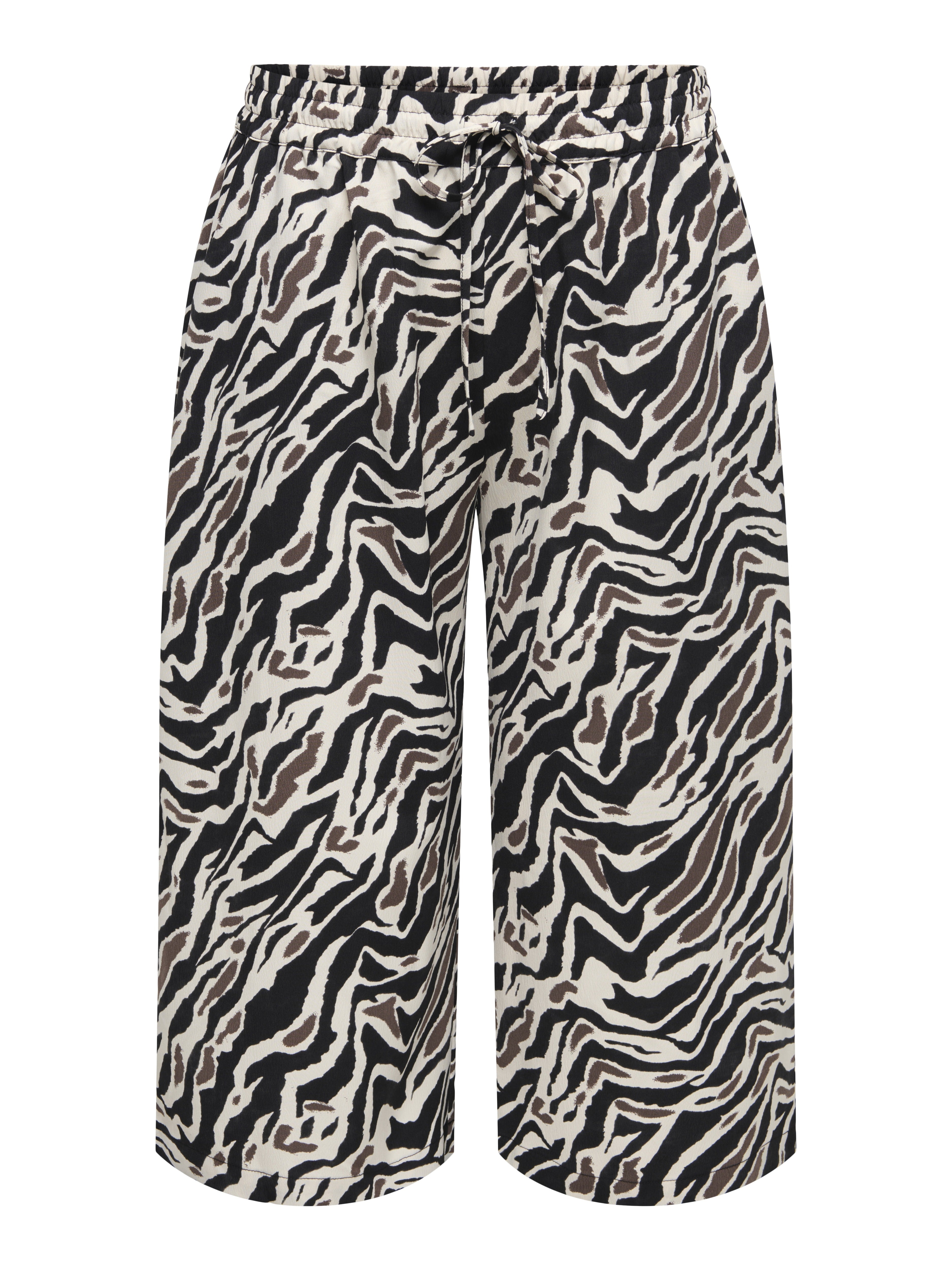 Only Caramkoma Damen Hosen Black/Graphic A