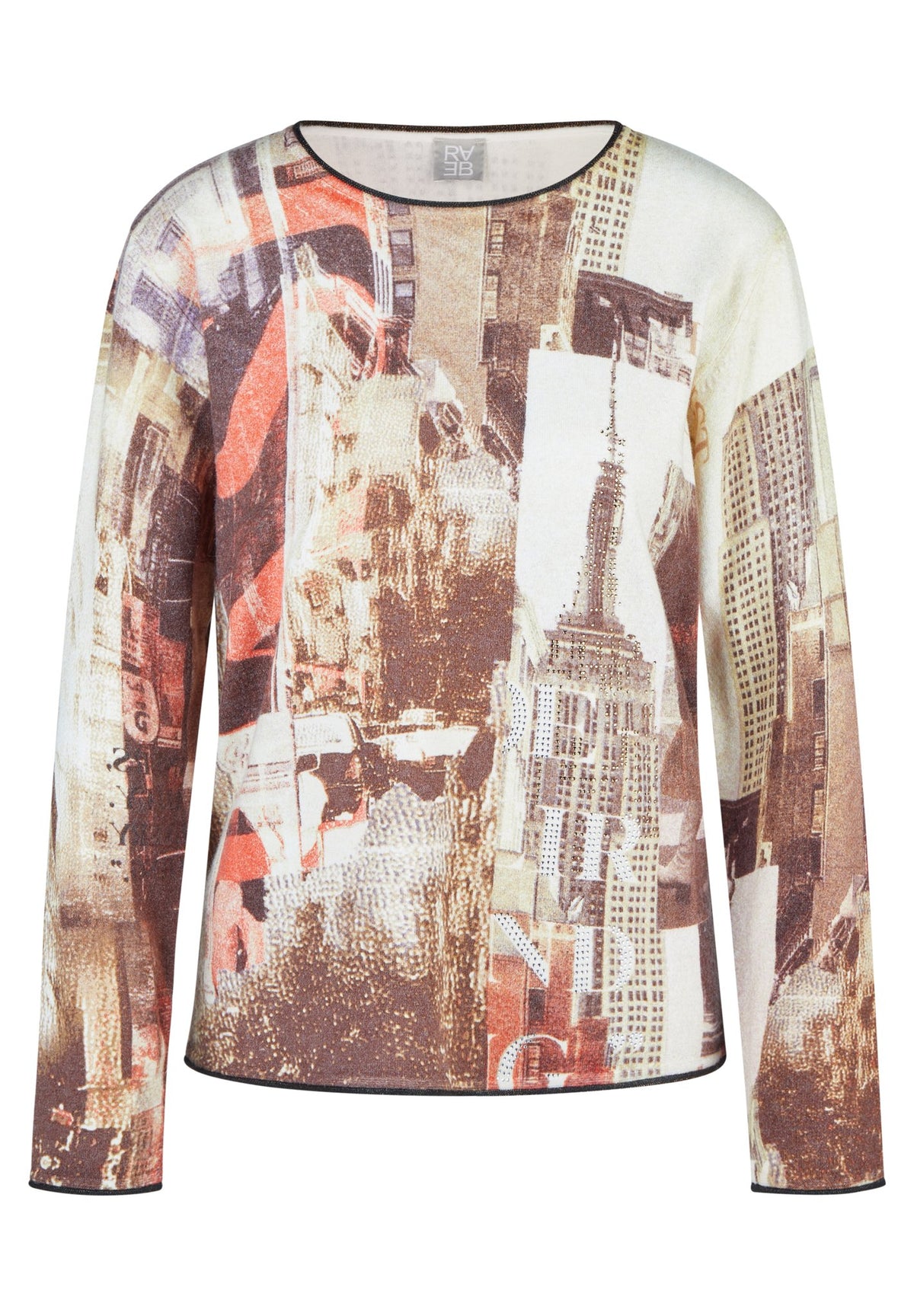Rabe Damen Pullover Biskuit