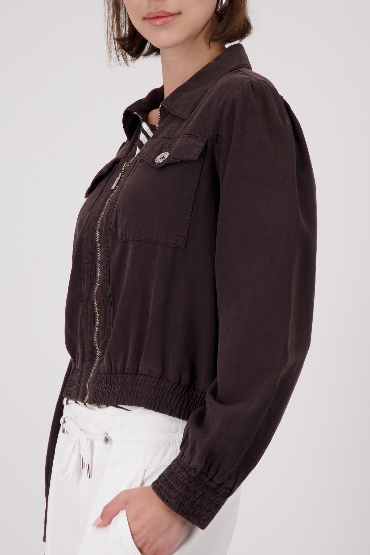 Monari Damen Blazer  Coffee