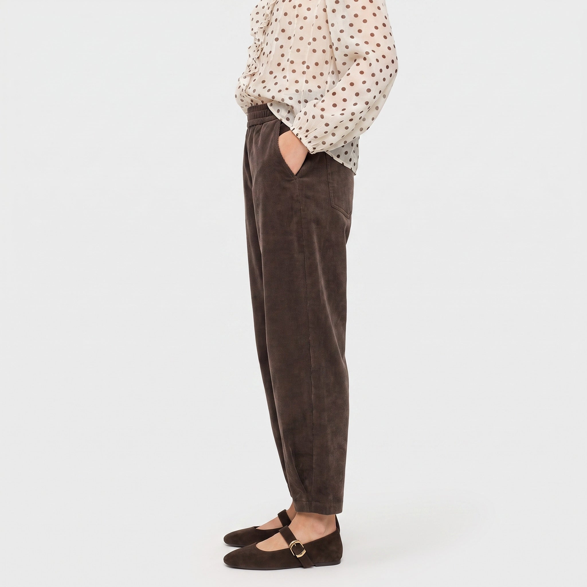Mac Damen Hosen Truffle Brown