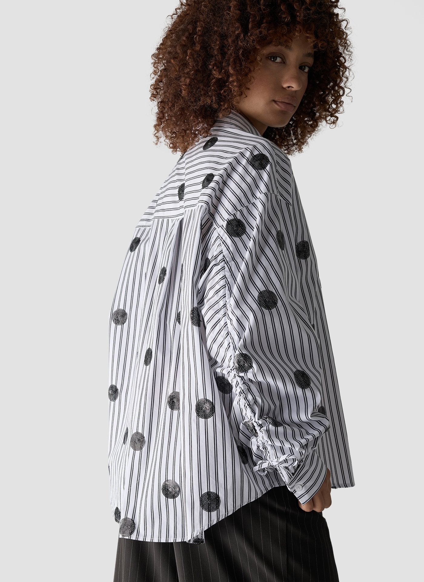 Le Comte Damen Blusen Weiss