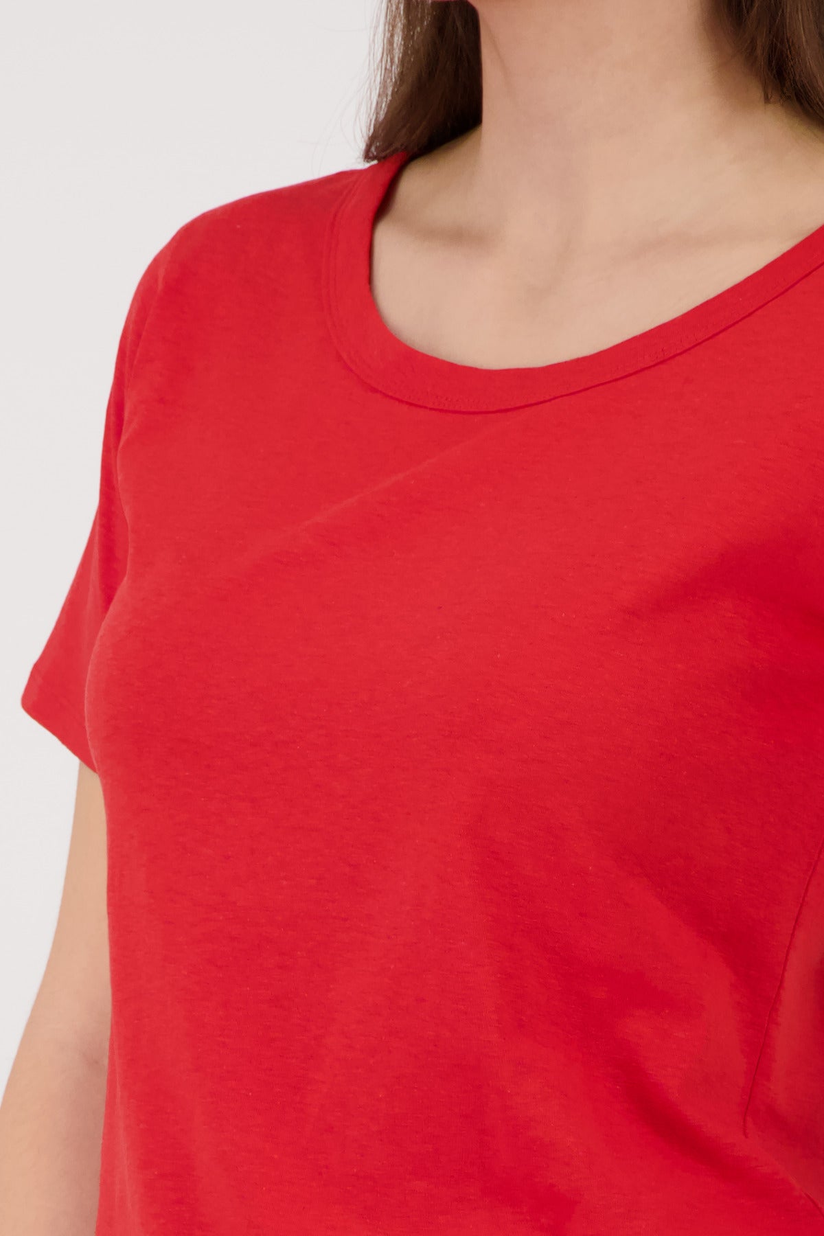 Monari Damen T-Shirts  Coral Red