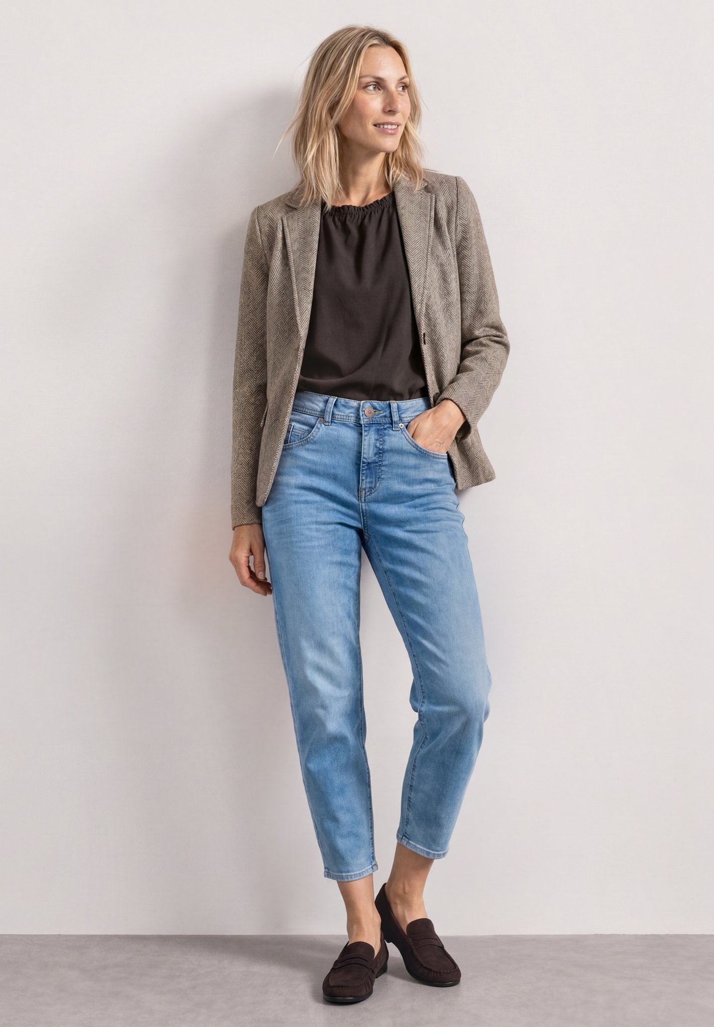 Street One Damen Blazer  Saddle Br