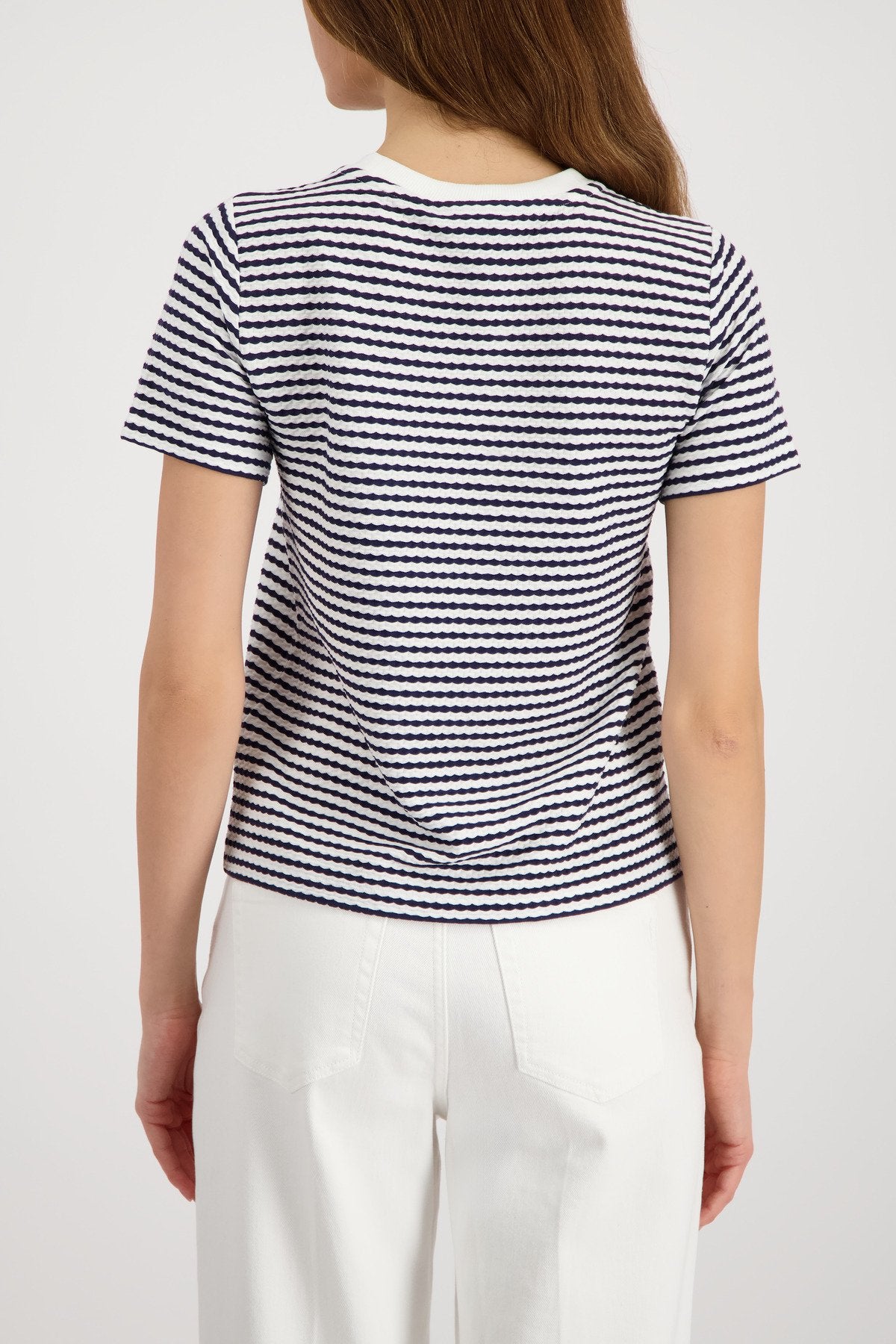 Monari Damen T-Shirts  Marine Ring