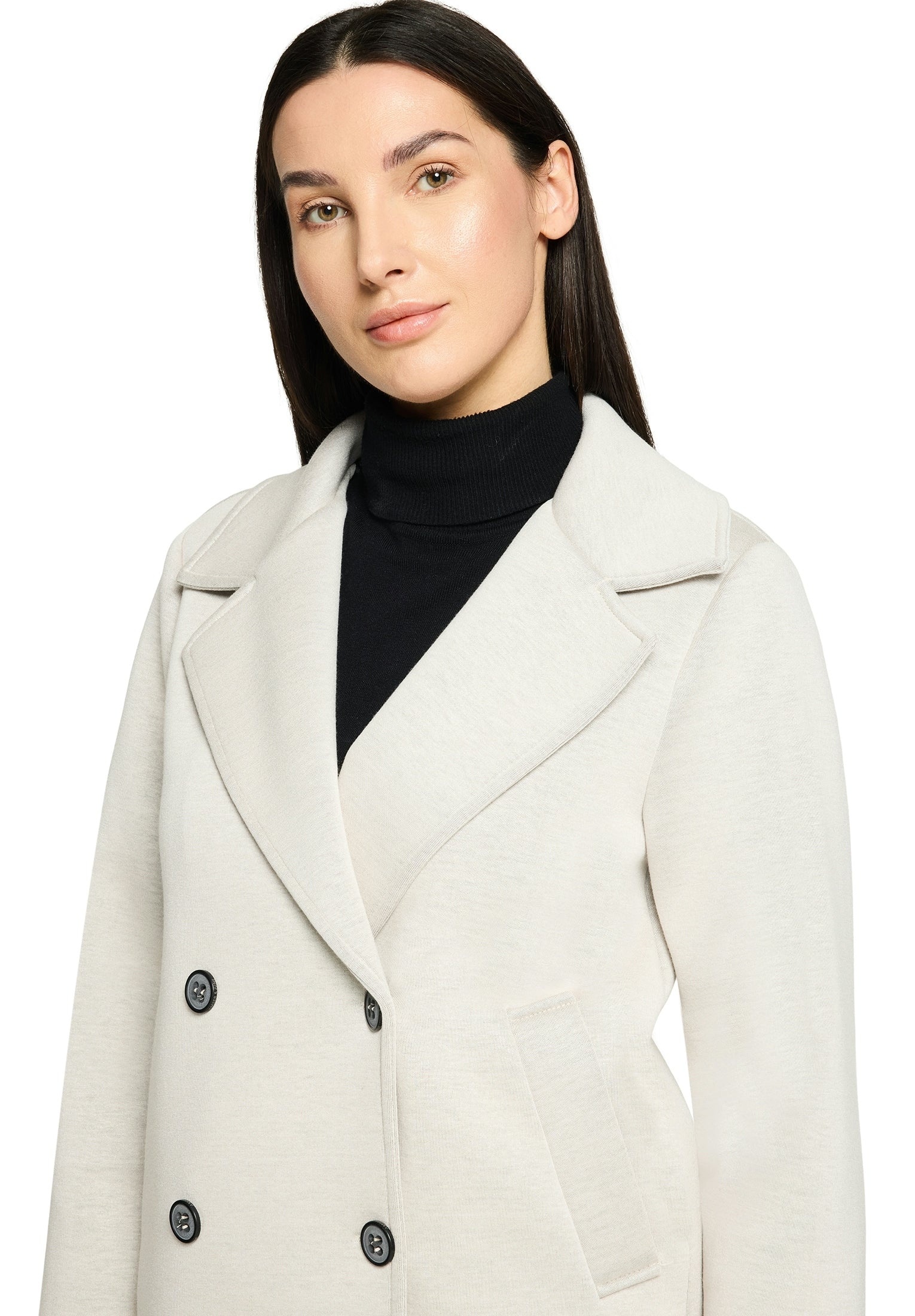Amber & June Damen Jacken  Soft Natur