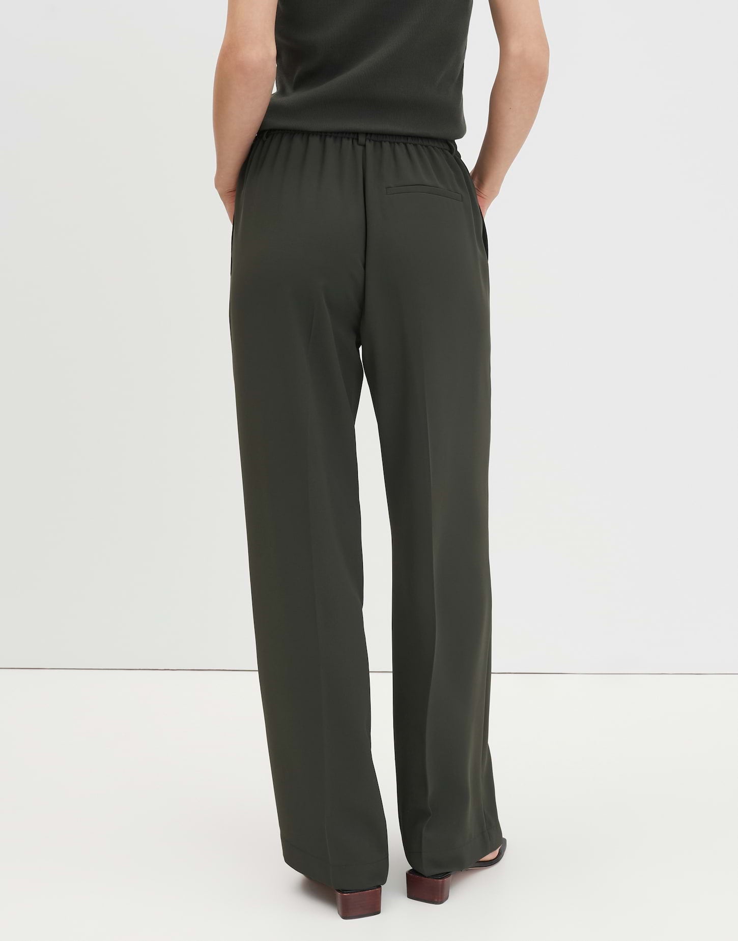 Someday Damen Hosen Midnight Olive