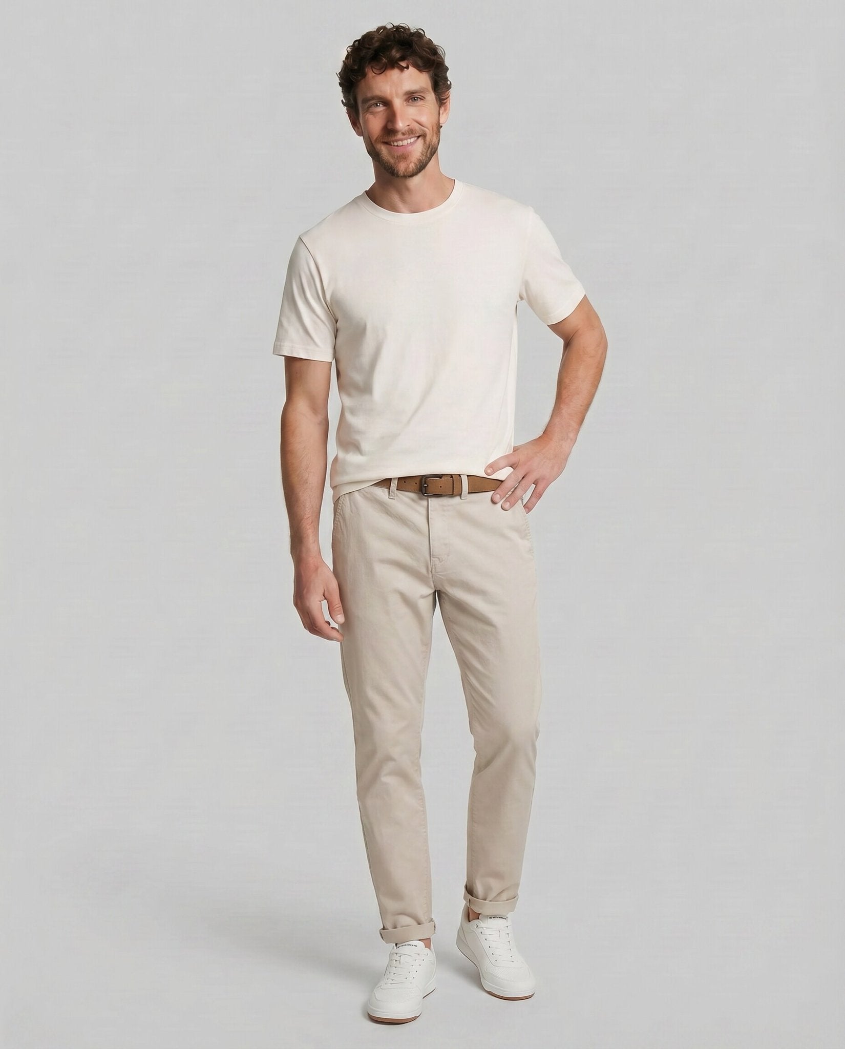 Tom Tailor denim Herren Hosen Cloud Grey