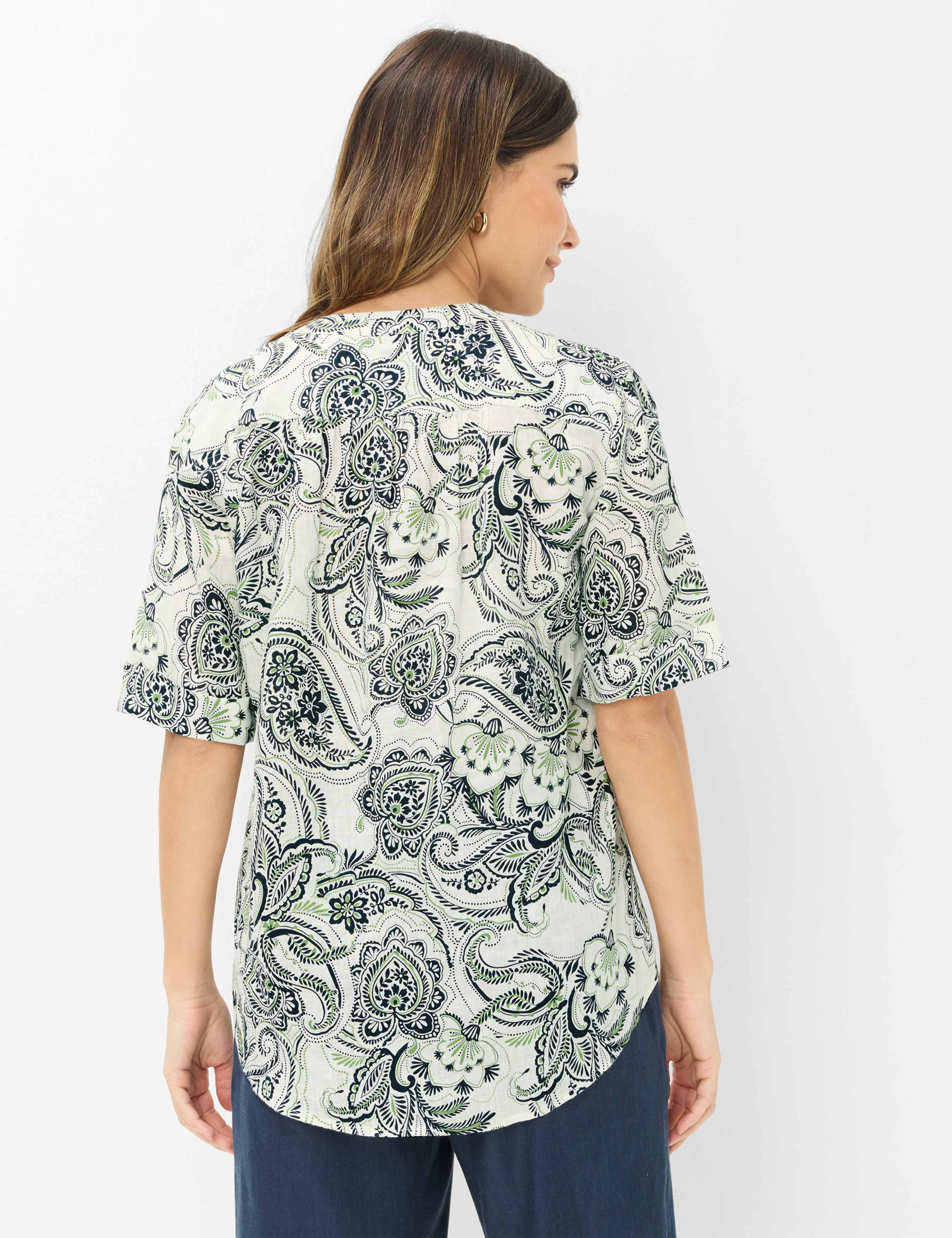 Brax Damen Blusen Soft Ecru