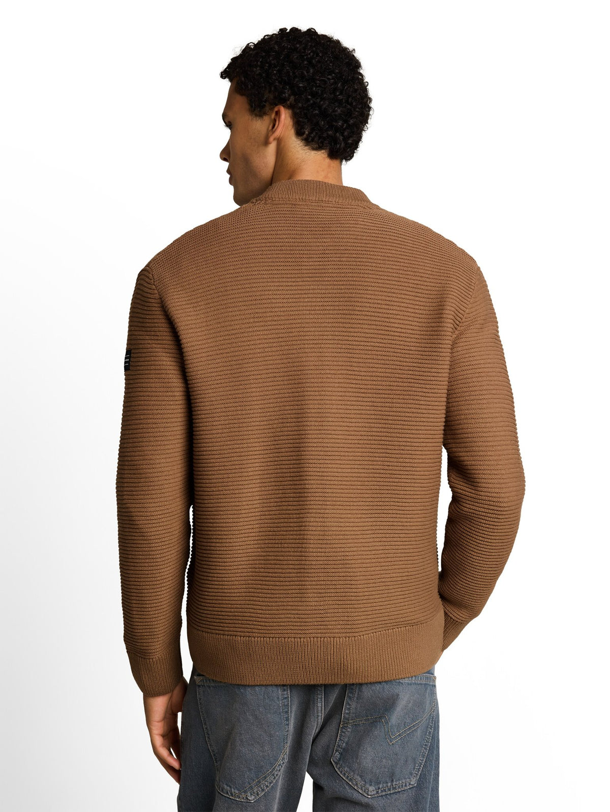 Tom Tailor denim Herren Pullover Malt Brown