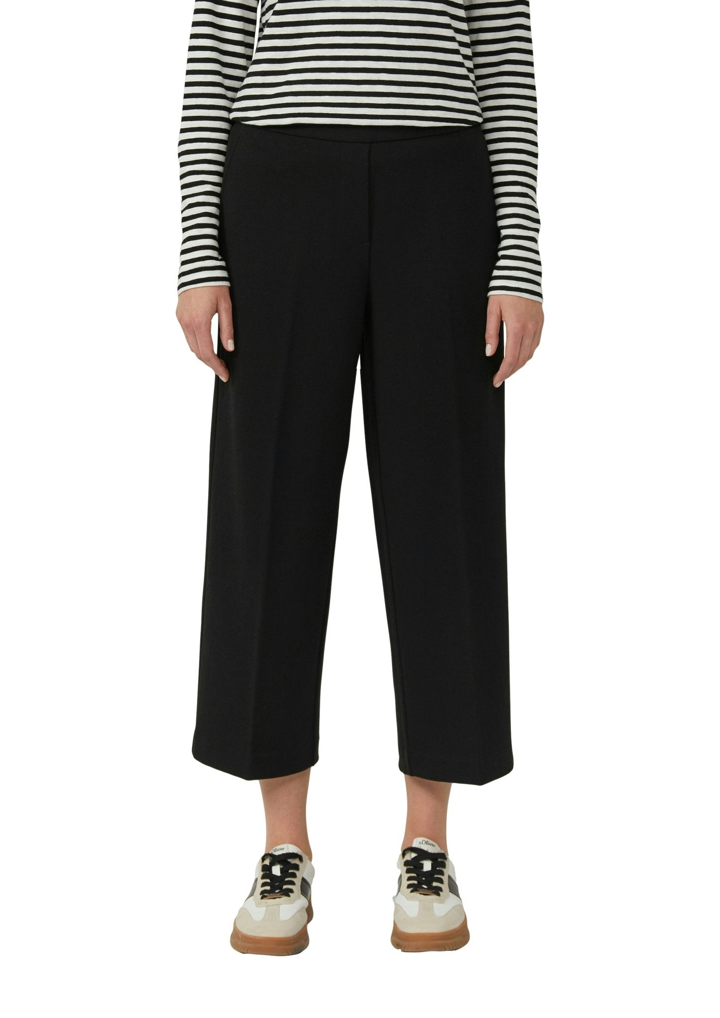 S. Oliver red Damen Shorts  Grey/Black