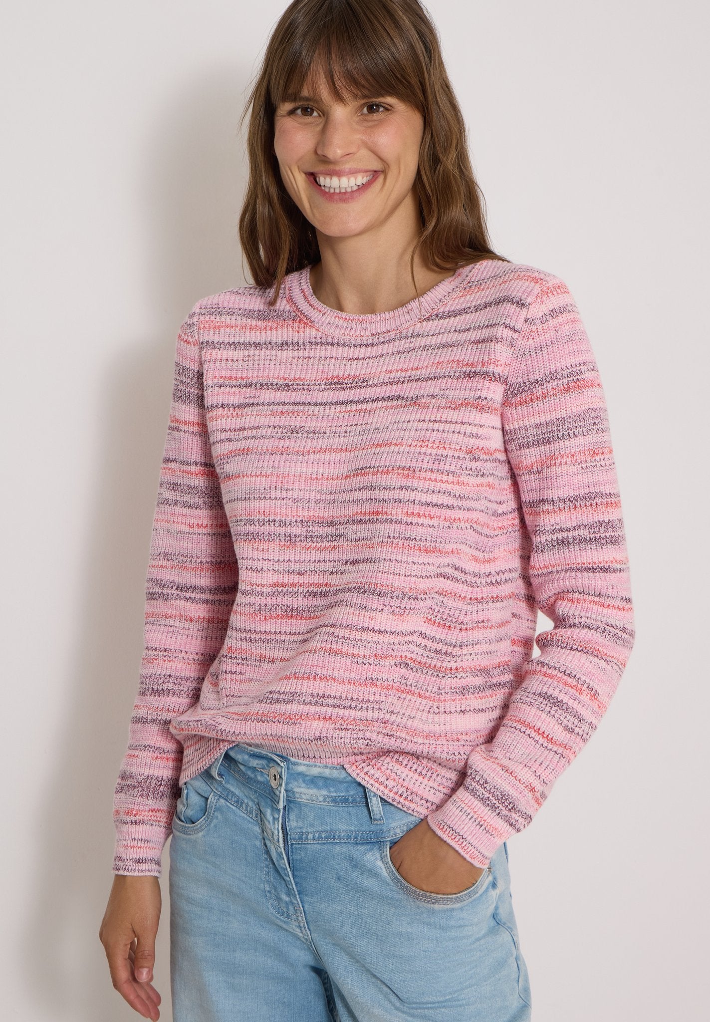 Cecil Damen Pullover Flame Red