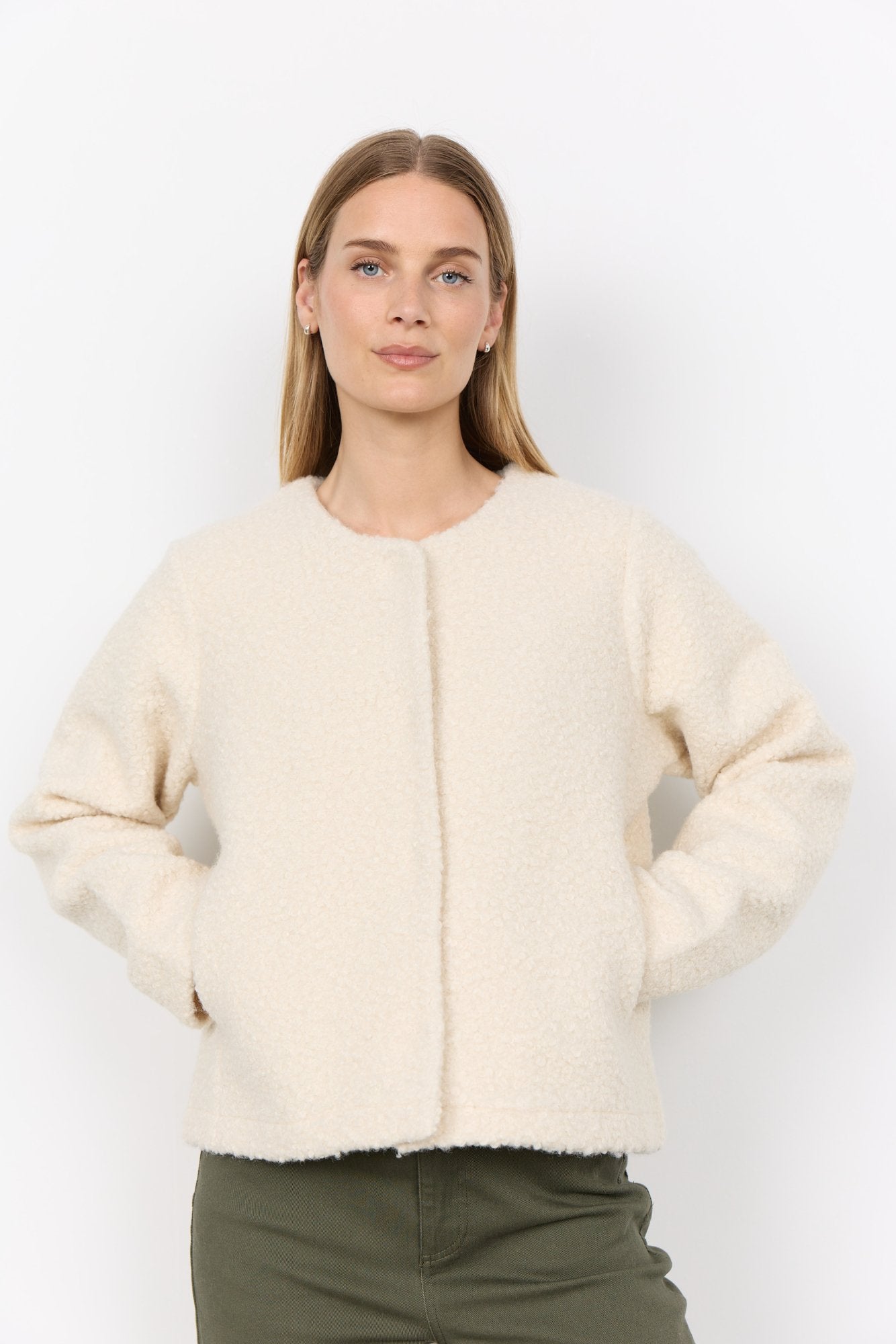 Soya Concept Damen Jacken Cream
