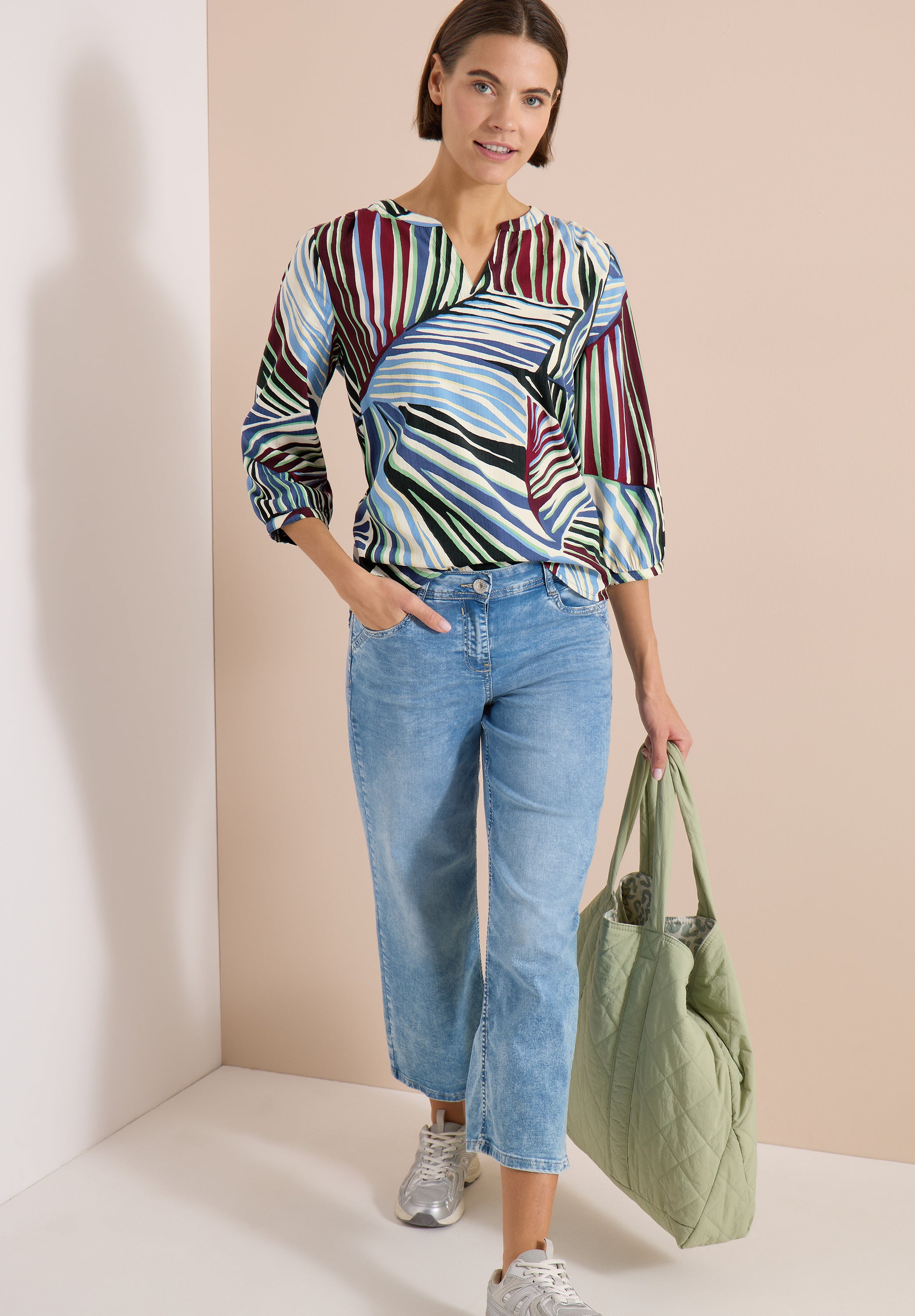 Cecil Damen Blusen  Palm Bree